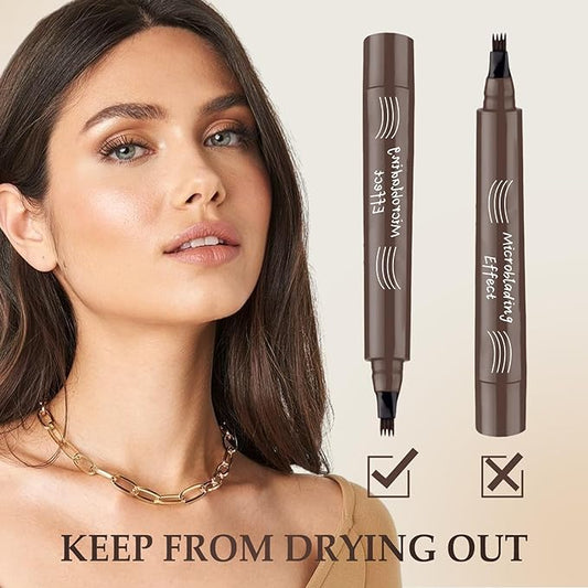 LAST DAY - BUY 1 GET 1 FREE JUST $19.99 EACH🔥2025 Upgraded Natural Brows Eyebrow Pen