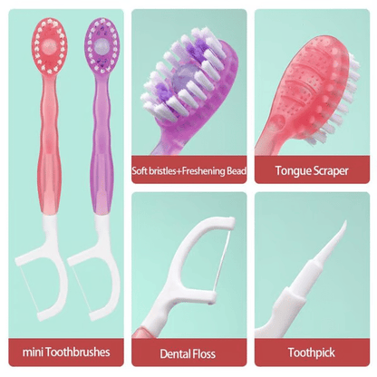 🦷✨ Stay Fresh on the Go - 49% OFF - ✨ 5-in-1 Multi-Functional Toothbrush