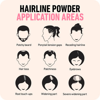 Best Sellers - Hairline Powder Instantly Conceals Hair Loss, Root Touch Up Hair Powder