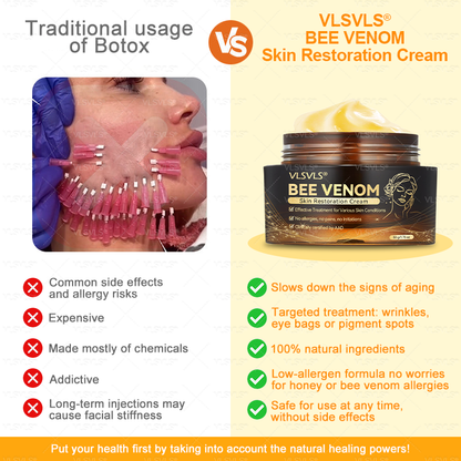 🔥 LAST DAY 49 % OFF✨ VLSVLS® Bee Venom Skin Restoration Cream