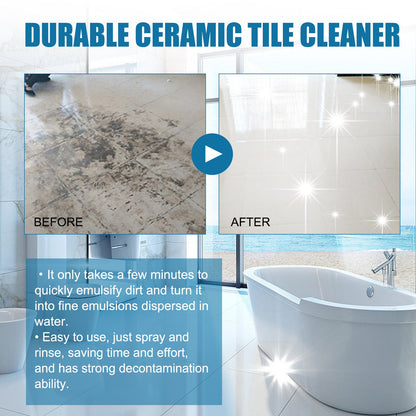 💥 Deep Clean in Seconds! Tile Grout Cleaner Spray 49% OFF | Heavy-Duty Stain Buster!