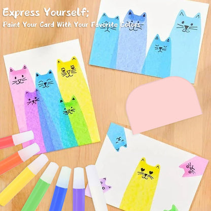 🔥Last Day BUY 1 GET 1 FREE 49%off 🔥 Rainbow Scratch-off Postcard