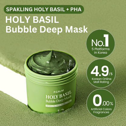 Buy 1 Get 1 Free 49%off Holy Basil Bubble Deep Mask