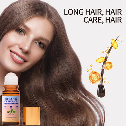 BUY MORE GET MORE FREE 49%off🔥🔥Organic Castor Oil Roll On Rose Quartz