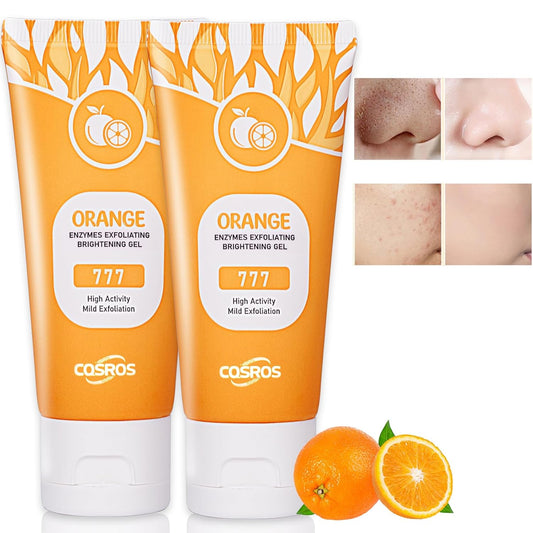 🔥2025 HOT SALE-49% OFF🔥Orange Exfoliating Gel Facial Cleansing Whole Body Scrub Dead Skin Custard