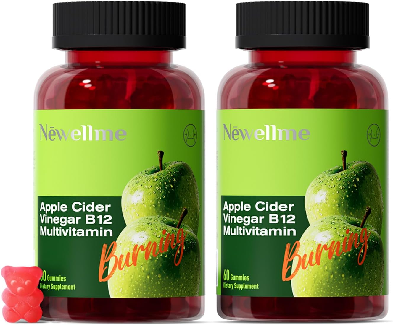 🔥2025 HOT SALE-49% OFF🔥Sugar-Free Apple Cider Vinegar (ACV) Gummies with The Mother & B12