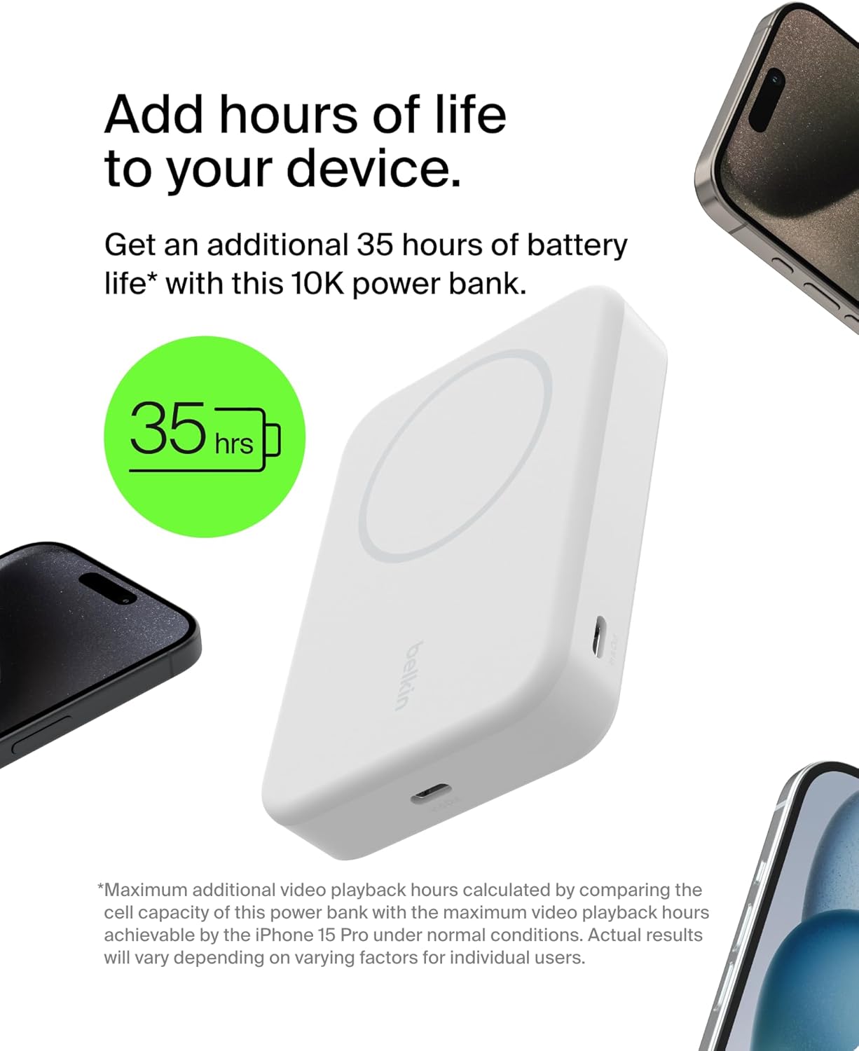 Portable Wireless Magnetic Power Bank