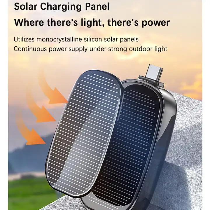 🔥2025 Hot Sale 49% OFF – Mini Solar Power Bank🔋