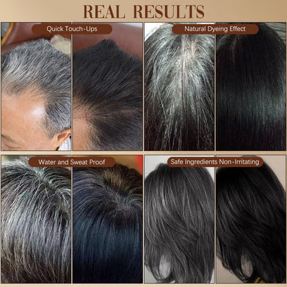 Hot Sale 👍🏻Portable Hair Dye Comb for Gray Hair Coverage - Waterproof and Sweatproof