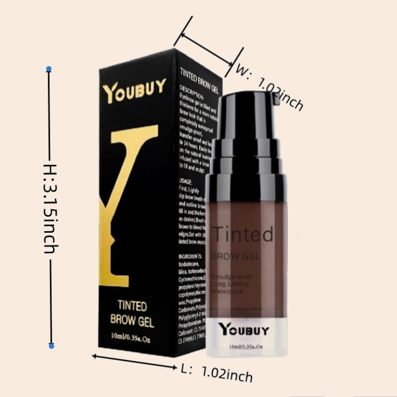 Hot sale🎁Last Day Buy 1 Get 1 Free -Longwear Waterproof Tinted Brow Gel