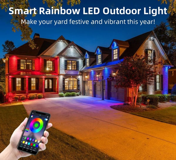 🎄Hot Sale 49% OFF🔥Outdoor waterproof smart leather cord light