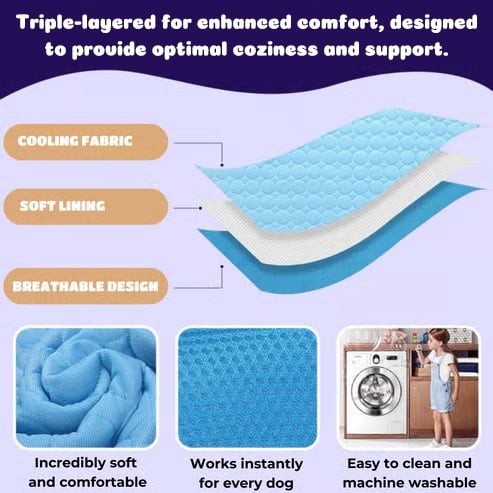 💥This Week's Special Offer 49% Off🧊Dog Cooling Mat
