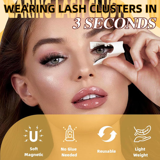 🔥Last Day 49% OFF💖- 🤩Reusable Premium Self-Adhesive Eyelashes | Easy, Quick, Safe! 💖