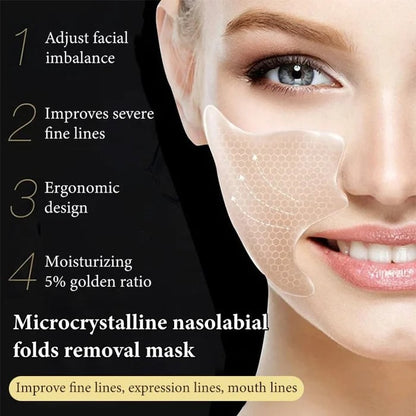 Hot sale 49%off🔥Microcrystalline Nasolabial Folds Removal Mask