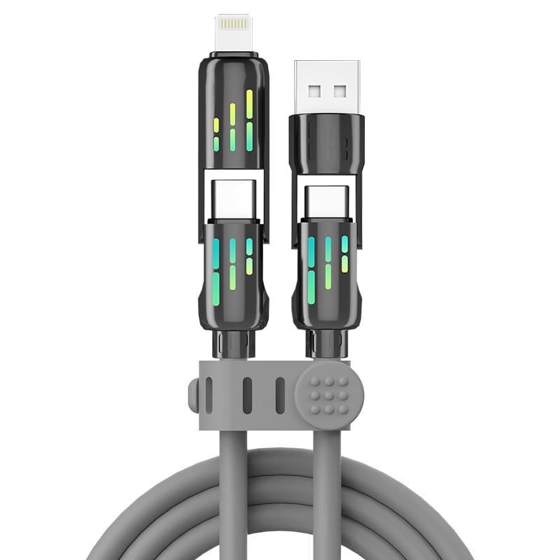 2025 New Year's Sale 49%off🔥Mfish 240W 4-in-1 USB C Cable