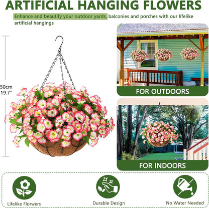 💐2025 Spring Hot Sale✨UV Simulation Artificial Petunias