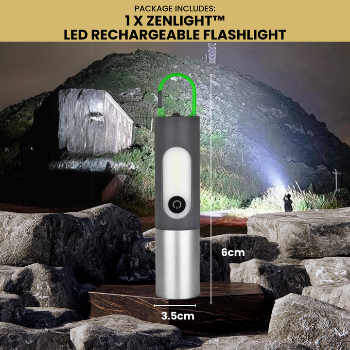 Zoomable LED Flashlight