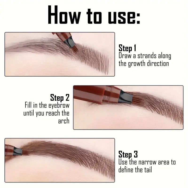 LAST DAY - BUY 1 GET 1 FREE JUST $19.99 EACH🔥2025 Upgraded Natural Brows Eyebrow Pen