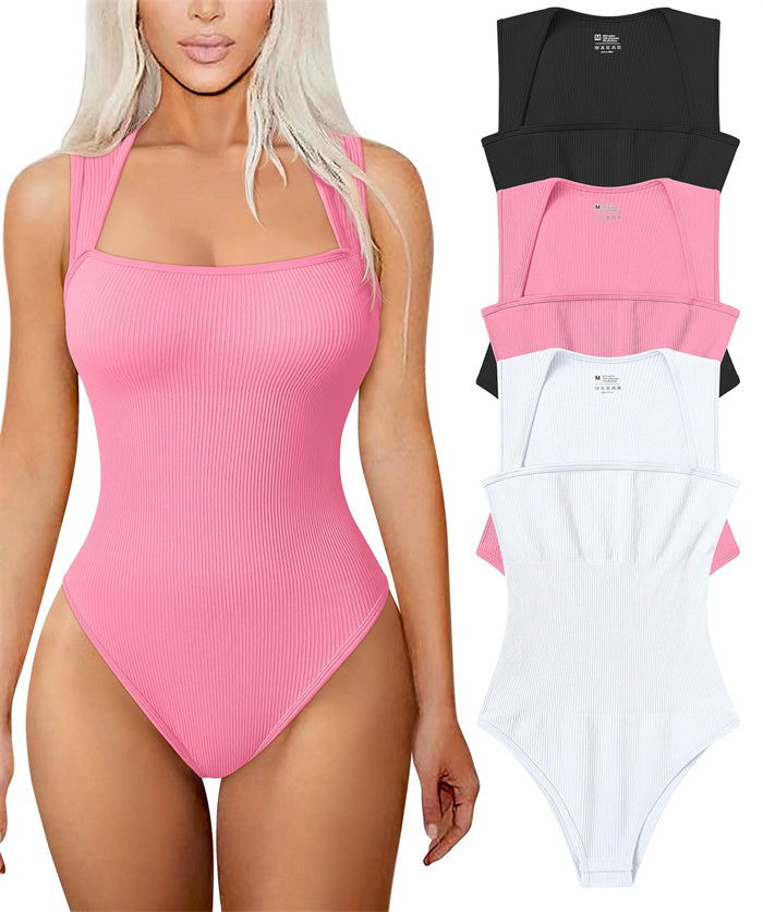 Last Day 49% OFF🔥Sleeveless Tummy Control Tank Tops Bodysuits