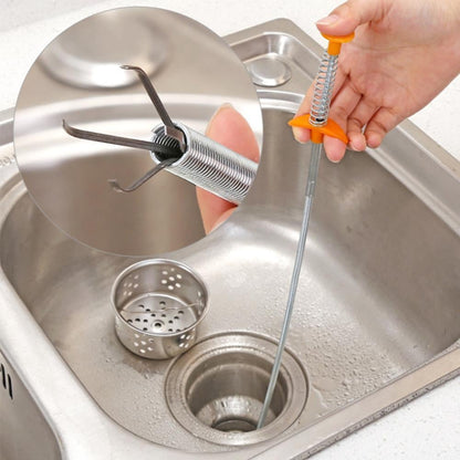 🔥🔥🎁Flexible Grabber Claw Pick Up Reacher Tool with 4 Claws Bendable Hose Pickup Reaching Assist Tool for Litter Pick, Home Sink, Drains, Toilet