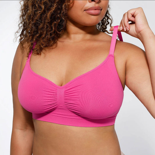 Last Day Promotion 49% OFF🔥Women's Full Coverage Non-Padded Wireless Sculpt Bra💖