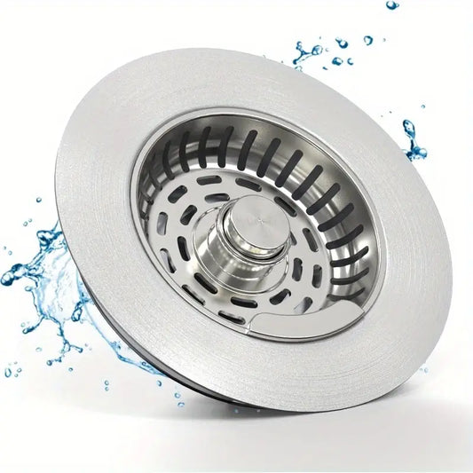 ⏰ Limited Stock – Buy 1 Get 1 FREE + 49% OFF!🚨 🚨  3-in-1 Sink Filter That Transforms Your Kitchen Drainage!
