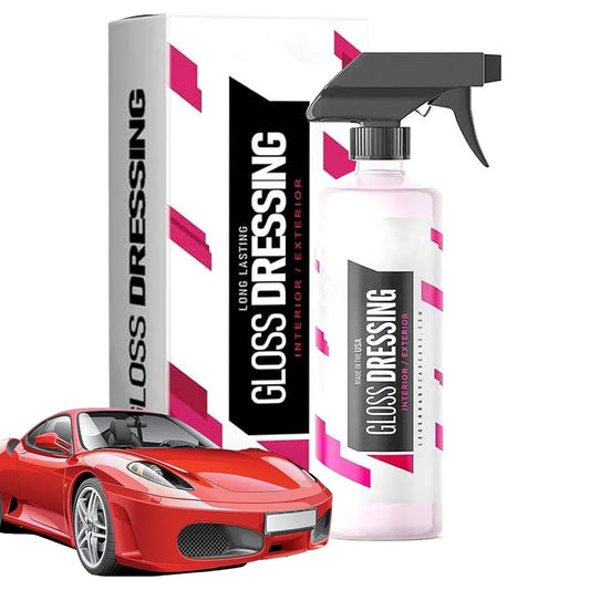Gloss Dressing - Plastic decoration and tire polish, automotive plastic repair agent