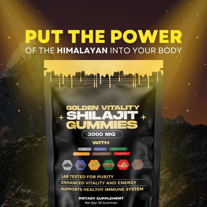 Shilajit Gummies（Mixed Packaging Of Old And New）