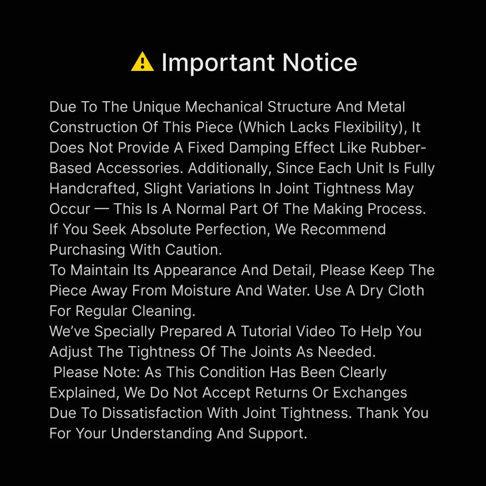 Mechanical Hand Pendant