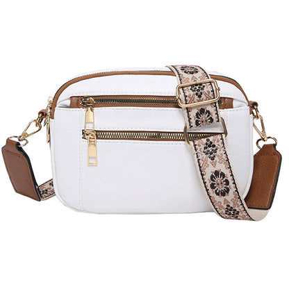🔥Last Day 49% OFF🔥Handmade Colorful Straps Crossbody Leather Bags & Purse💖
