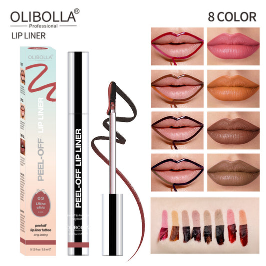 🎁 Last Day Buy 1 Get 2 Free🎁 Peel-Off Lip Liner Stain - All Day & Night Lipliner