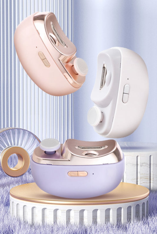 💥 49% OFF Today Only! 3-in-1 Electric Nail Clipper for Seniors, Kids & Caregivers