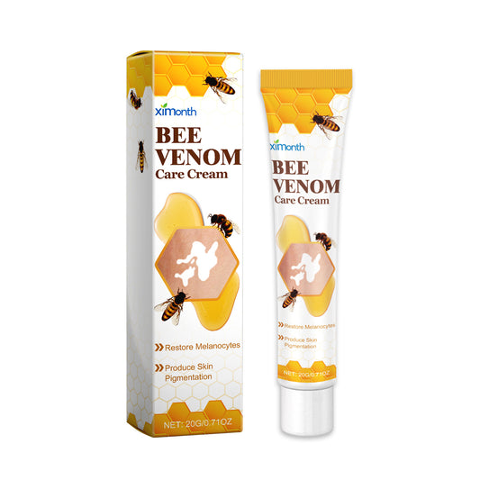 💥 49% OFF Limited Time! Bee Venom Vitiligo Treatment Cream 🐝 | Restore Your Skin's Natural Glow 🌟