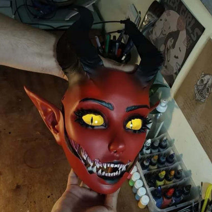🔥Flash Sale 49% OFF -🔥Halloween 2025 Babydoll Mask🎃🎃