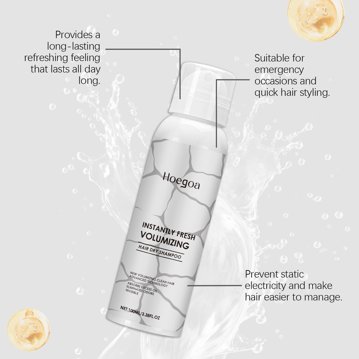 2025 Hot Sale 49% OFF🔥Invisible Hair Dry Shampoo