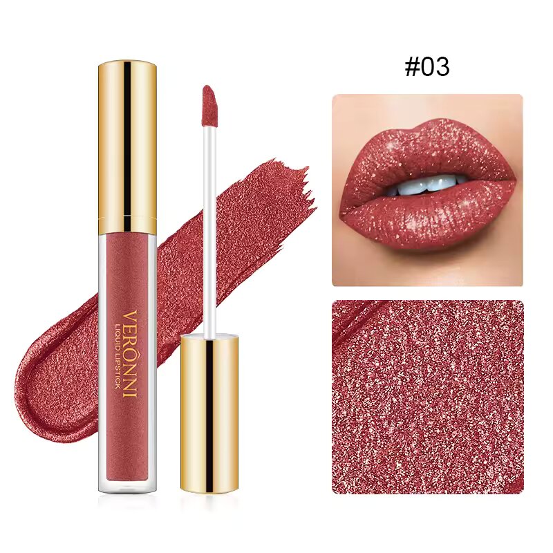 🔥Sale-49% OFF！Metallic Liquid Diamond Glitter Lipstick