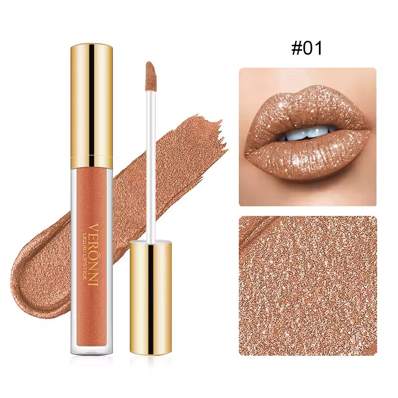 🔥Sale-49% OFF！Metallic Liquid Diamond Glitter Lipstick