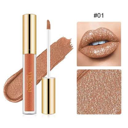 🔥Sale-49% OFF！Metallic Liquid Diamond Glitter Lipstick