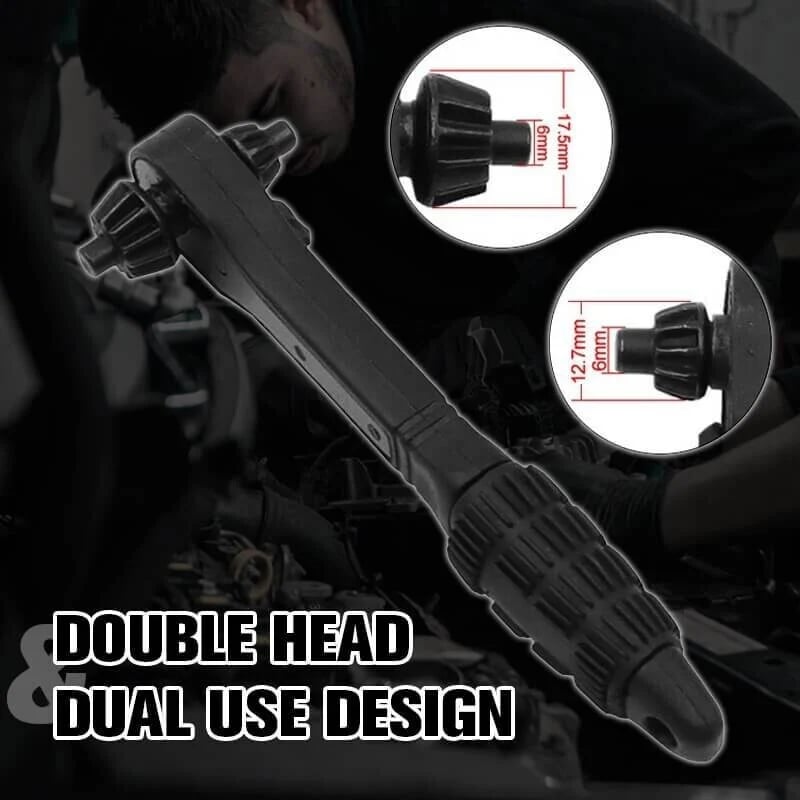 🛠️Father‘s Day Hot Sale 49% OFF🔥2 in 1 Drill Chuck Ratchet Spanner