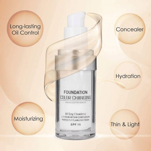 Never Buy the Wrong Foundation Again!🔥Colour Changing Mature Skin Foundation🎁