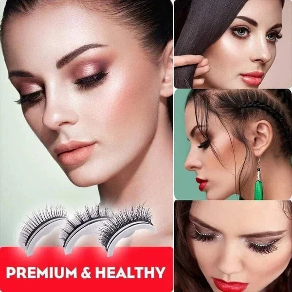 Instant Beauty, No Glue Needed!🔥Reusable Self Adhesive Eyelashes🔥