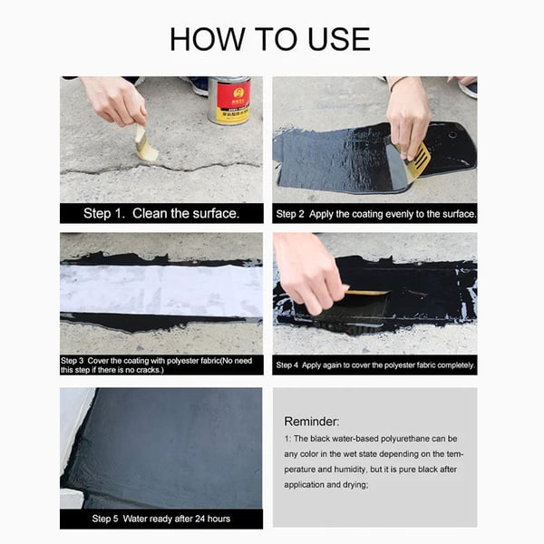 🔰Waterproofing & Leakage Repairing Eco-Friendly Coating✨