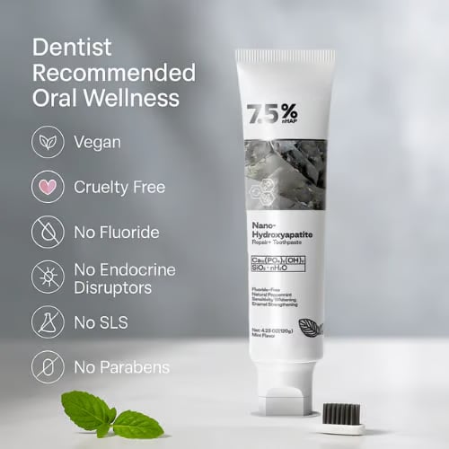 BeautyNue™Fluoride-Free Hydroxyapatite Toothpaste 🦷✨🔬
