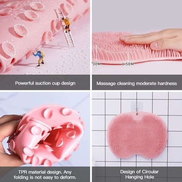 🔥Summer Sale-40% OFF🔥Shower Foot & Back Scrubber, Massage Pad