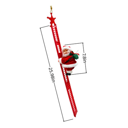 🎅Electric Bead Climbing Santa Claus Musical Toy