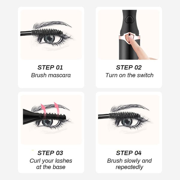 BUY 1 GET 1 FREE | 49% OFF - Rechargeable Heated Eyelash Curler for Quick Heating Curling