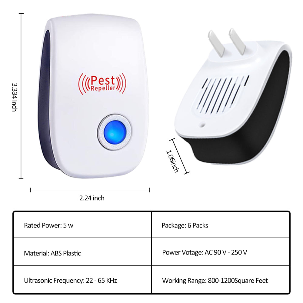 2025 Upgrated Pest Control Ultrasonic Repellent