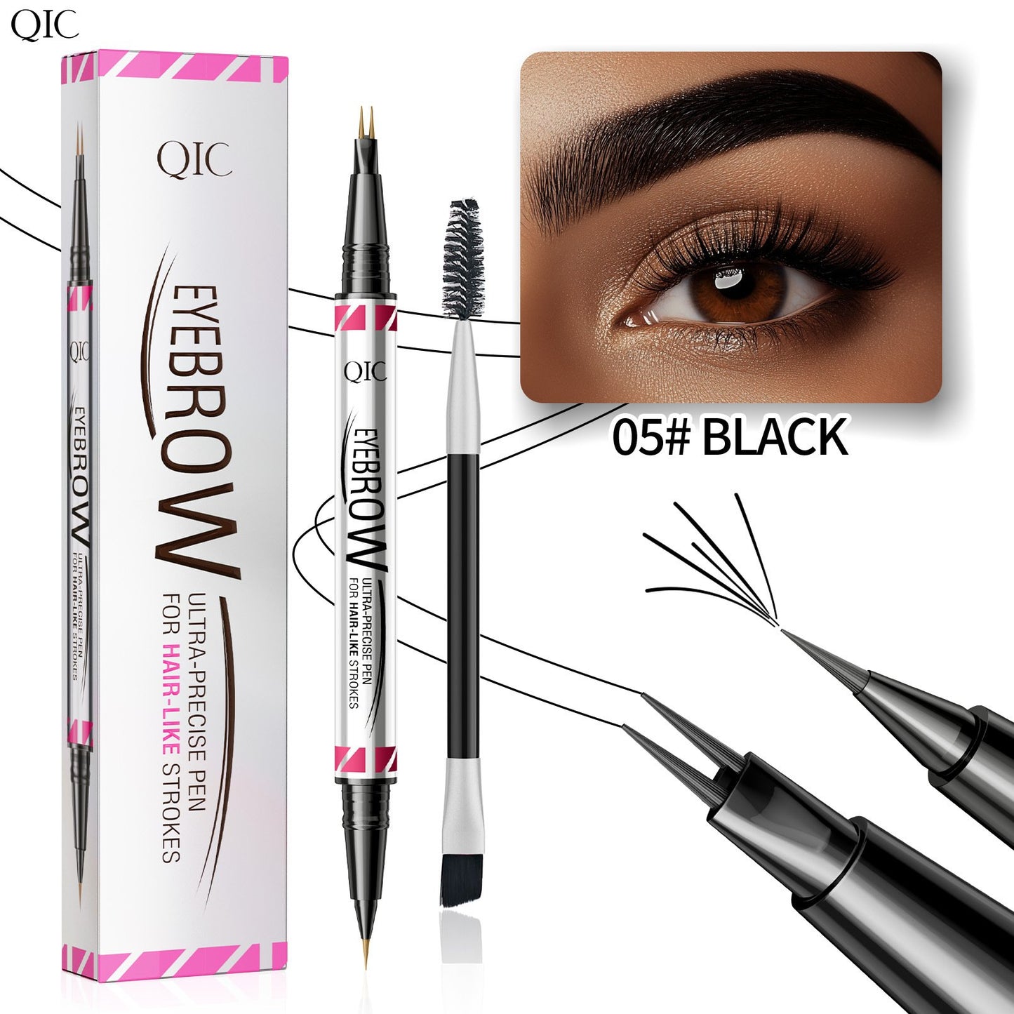 LAST DAY PROMOTION - 49% ✨3D Waterproof Microblading Eyebrow Pen