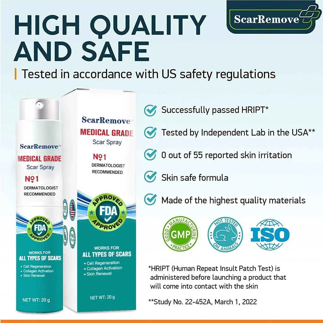 Hot sale 49%off🔥BeautyNue™ Advanced Scar Spray For All Types of Scars - For example Acne Scars, Surgical Scars and Stretch Marks