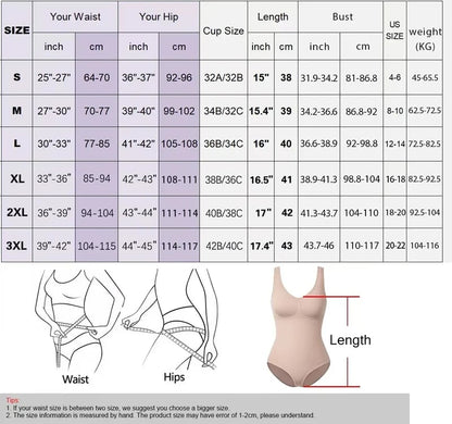 🎁Hot Sale 49% OFF🎄BODYSUIT SHAPEWEAR (✨ BUY 2 GET 1 FREE TODAY)